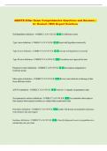 BSC 2085 Unit 2&colon; Patella&comma; Tibia&comma; Fibula&comma; Ankle&comma; foot Questions and Answers &lpar;100 &percnt;Score&rpar;  Latest Updated 2026 &vert; With Expert Solutions 