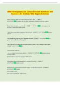 BSC 2085 Study Guide Questions and Answers &lpar;100 &percnt;Score&rpar; Latest Updated 2026 &vert; With Expert  Solutions