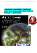 Test Bank for Astronomy&colon; A Beginner&OpenCurlyQuote;s Guide to the Universe&comma; 8th Edition by Eric Chaisson & Steve McMillan &vert; ISBN&colon; 9780134087702 &vert; Verified Chapters 1-18  &vert; Downloadable PDF