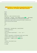 BSC 2085 Study Guide Questions and Answers &lpar;100 &percnt;Score&rpar; Latest Updated 2026 &vert; With Expert  Solutions