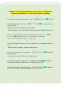 BSC 2085 Practical 4&colon; cumulative v2 Questions and Answers &lpar;100 &percnt;Score&rpar; Latest  Updated 2026 &vert; With Expert Solutions