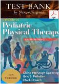 Full Test Bank for Tecklin&rsquo;s Pediatric Physical Therapy&comma; 6th Edition by Elena McKeogh Spearing&comma; Eric S&period; Pelletier&comma; and Mark Drnach &lpar;2026&rpar;&semi; Complete Chapter-by-Chapter Coverage&semi; Verified Questions & Correct Answers&semi; Detailed Rationales&semi; Updated 2026 Versio