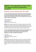 NEWLY RELEASED 2026&sol;2027&comma; ATI Comprehensive Practice B &sol;RN ATI Capstone Proctored Comprehensive Assessment