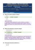 GENERAL CHEMISTRY I FINAL PROCTORED EXAM &vert; 60 QUESTIONS & VERIFIED ANSWERS WITH FULL EXPLANATIONS &vert; PHARMACOLOGY &vert; PRECALCULUS &vert; LATEST 2026 VERSION &vert; 100&percnt; CORRECT &vert; GUARANTEED PASS