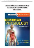 Berne & Levy Physiology &ndash; 7th Edition by Koeppen &ndash; All Chapters &lpar;1&ndash;44&rpar; &ndash; Complete Test Bank Guide &lpar;Newest Version&rpar;