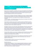 Chapter 1 - CISI Financial Regulations&comma; The Regulatory Environment&colon; UK Financial Regulations CISI&comma; CISI Unit 1 - UK Regulation &vert;&vert; A&plus; Guaranteed&period;