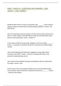 ROPD - PHASE 4A &vert; QUESTIONS AND ANSWERS &vert; 2026 UPDATE &vert; 100&percnt; CORRECT