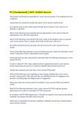 PCI Fundamentals &vert;&vert; 100&percnt; Verified Answers&period;