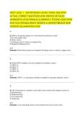 NICET LEVEL 1 - WATER BASED LAYOUT EXAM 2026 WITH  ACTUAL CORRECT QUESTIONS AND VERIFIED DETAILED  ANSWERS PLUS RATIONALES &vert;CURRENTLY TESTING QUESTIONS  AND SOLUTIONS&vert;ALREADY GRADED A&plus;&vert;NEWEST&vert;BRAND NEW  VERSION &excl;&excl;&vert;GUARANTEED PASS 