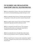 PHY-102 ENERGY AND CIRCULAR MOTION EXAM SCRIPT 2026 FULL SOLUTION PRACTICE
