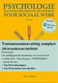 Psychologie een praktijkgerichte benadering - Samenvatting plus oefentoets en meer