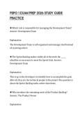 PSPO 1 EXAM PREP 2026 STUDY GUIDE PRACTICE