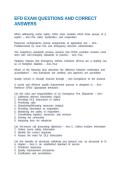 EFD EXAM QUESTIONS AND CORRECT ANSWERS