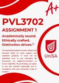 PVL3702 ASSIGNMENT 1 SEMESTER 1 2026 &lpar;ANSWERS AND REFERENCES&rpar; DUE DATE MARCH 2026