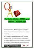 Florida Real Estate 2026 &ndash; 350 Expert Verified Q&A on Chapter 475&comma; FREC Rules&comma; Escrow&comma; Contracts and Fair Housing