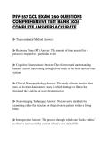 PSY-357 GCU EXAM 2 80 QUESTIONS COMPREHENSIVE TEST BANK 2026 COMPLETE ANSWERS ACCURATE