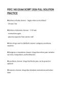 PSYC 140 EXAM SCRIPT 2026 FULL SOLUTION PRACTICE