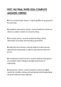 PSYC 140 FINAL PAPER 2026 COMPLETE ANSWERS VERIFIED
