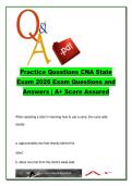 CNA EXAM COMPLETE PACKAGE DEAL