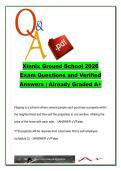 Xinnix Ground School 2026 &ndash; 325 Exam Questions & Verified Answers on FNMA&comma; FHA&comma; VA&comma; ARM&comma; MI and Mortgage Calculations