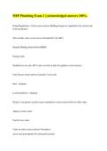 MEP Plumbing Exam 1 &vert;&vert; acknowledged answers 100&percnt;&period;