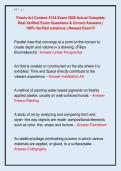Praxis Art Content 5134 Exam 2026 Actual Complete  Real Verified Exam Questions & Correct Answers &vert;  100&percnt; Verified solutions &vert; Newest Exam&excl;&excl;&excl;
