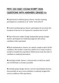 PSYC 255 QUIZ 3 EXAM SCRIPT 2026 QUESTIONS WITH ANSWERS GRADED A&plus;
