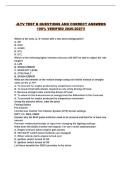 JLTV TEST B QUESTIONS AND CORRECT ANSWERS 100&percnt; VERIFIED 2026-2027&excl;&excl;