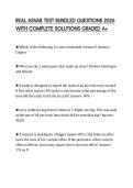 REAL ASVAB TEST BUNDLED QUESTIONS 2026 WITH COMPLETE SOLUTIONS GRADED A&plus;