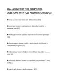 REAL ASVAB TEST TEST SCRIPT 2026 QUESTIONS WITH FULL ANSWERS GRADED A&plus;