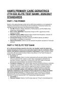 Ham's Primary Care Geriatrics 7th Edition Elite Test Bank &vert; 2026&sol;2027 Latest Updates &vert; Complete Q&A with Rationales &vert; A&plus; Graded
