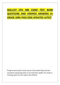 SKILLCAT EPA 608 EXAM TEST BANK QUESTIONS AND VERIFIED ANSWERS A&plus; GRADE 100&percnt; PASS 2026 UPDATED LATEST