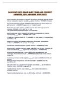 GAS HEAT ESCO EXAM QUESTIONS AND CORRECT ANSWERS 100&percnt; VERIFIED 2026-2027&excl;&excl;