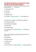 4A ABSA Questions and Answers &lpar;Top Grade Assured&rpar; 2026 Update&period;