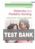 Test Bank - for Maternity and Pediatric Nursing 5th Edition by Susan Ricci