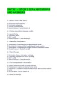 SWT301 - ISTQB 2 EXAM QUESTIONS AND ANSWERS