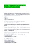 SWT301 - MINH THONG SE04031 - ISTQB PART1&period;2 &lpar;100NOS&rpar; EXAM QUESTIONS AND ANSWERS