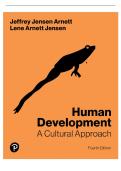 TESTBANK FOR Human Development A Cultural Approach&comma; 4th edition Arnett INSTANT DOWNLOAD TESTBANK