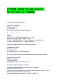 SWT301 - MINH THONG SE04031 - ISTQB PART1&period;4 &lpar;100NOS&rpar; EXAM QUESTIONS AND ANSWERS