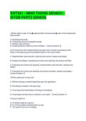 SWT301 - MINH THONG SE04031 - ISTQB PART2 &lpar;60NOS&rpar; EXAM QUESTIONS AND ANSWERS