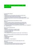 SWT301 EXAM QUESTIONS AND ANSWERS &vert; LATEST UPDATE &vert; FULLY SOLVED