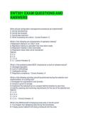 SWT301 EXAM QUESTIONS AND ANSWERS &vert; GRADED A