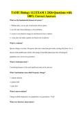 TAMU Biology 112 EXAM 1 2026-Questions with 100&percnt; Correct Answers What are the fundamental elements of science &quest; 1&period; Without data&comma; you are just a loud mouh with an option 2&period; use info and critical thinking to solve problems&period; 3&period; science is not afraid to chang