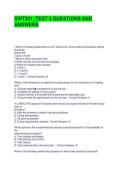 SWT301&lowbar;TEST 3 QUESTIONS AND ANSWERS