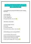 AAA FOOD HANDLER EXAM NEWEST 2026 ACTUAL EXAM COMPLETE 150 QUESTIONS AND CORRECT &vert; 100&percnt; GUARANTEED PASS&excl;&excl;
