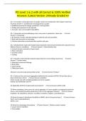 PCI Level 1 & 2 with all Correct & 100&percnt; Verified Answers &vert;Latest Version &vert;Already Graded A&plus;