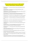 PCI Exam Study with all Correct & 100&percnt; Verified Answers &vert;Latest Version &vert;Already Graded A&plus;
