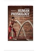 Test Bank For Vander&rsquo;s Human Physiology 16th Edition Widmaier Latest Review 2025 Questions with 100&percnt; Correct Answers &vert; Verified &vert; Latest Update 2025&sol;2026 Graded A&plus;