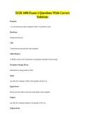 EGR 1000  EXAMS BUNDLE ALL WITH CORRECT SOLUTIONS