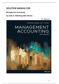 Solution Manual for Management Accounting 5th Edition by Leslie G&period; Eldenburg&comma; Albie Brooks&comma; Gillian Vesty & Nicolas &vert; 2026 Updated